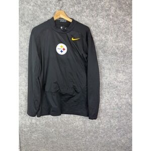 Pittsburgh Steelers Shirt Mens Large NFL Hyperwarm Heat NFL Long Sleeve Nike